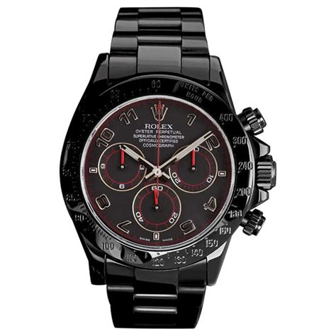 black and red rolex daytona|black daytona rolex price.